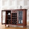 KF40002DMA Mahogany Sliding Top Bar Cabinet - Cambridge -3