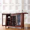 KF40002DMA Mahogany Sliding Top Bar Cabinet - Cambridge -4