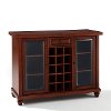 KF40002DMA Mahogany Sliding Top Bar Cabinet - Cambridge -5