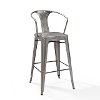CF500730-GA Galvanized Metal Cafe Bar Stool - Ameilia -2