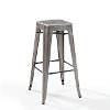 CF500830-GA Galvanized Metal Cafe Bar Stool - Ameilia -2