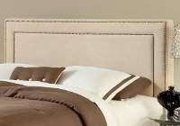 1566HQRA Buckwheat Tan Queen Size Headboard - Amber