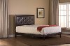1292BQRB Brown Queen Upholstered Bed - Becker
