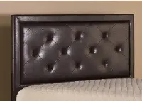 Becker Brown Twin Upholstered Headboard