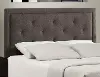 Becker Dark Heather Twin Upholstered Headboard