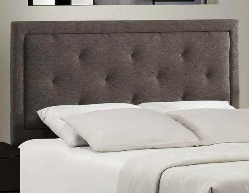 Dark Heather King Upholstered Headboard Becker Rc Willey Dark Heather King Upholstered Headboard Becker Rc Willey Furniture