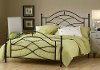 1601BQR Black Queen Metal Bed - Cole