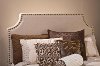 1211HKR Ivory Upholstered King-California King Headboard - Dekland