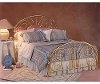 1069BFR Gold Full Metal Bed - Jackson