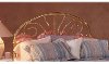 1069HFR Gold Full Metal Headboard - Jackson
