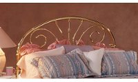 1069HFR Gold Full Metal Headboard - Jackson