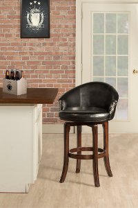 5075-826 Chestnut Swivel Counter Height Stool - Dartford