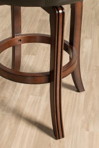 5075-826 Chestnut Swivel Counter Height Stool - Dartford -6