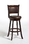 4472-830 Brown Vinyl Swivel Bar Stool - Dennery