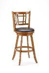 4650-826 Warm Oak Swivel Counter Height Stool - Fairfox