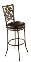 5435-826 Black and Gray Swivel Counter Height Stool - Marsala -3