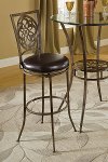 5435-830 Black/ Gray Swivel Bar Stool - Marsala -1