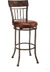 4266-830 Copper Brown Metal Bar Stool - Montero