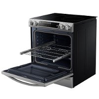 NE58H9970WS Samsung Chef 30 Inch 5.8 cu. ft. Induction Electric Range - Stainless Steel