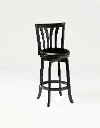 4495-827 Black/ Cherry Swivel Counter Height Stool - Savana