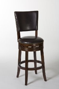 5223-831A Espresso Swivel Bar Stool - Sonesta