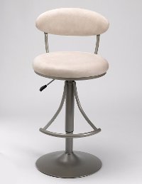 4210-827H Beige Swivel Adjustable Bar Stool - Venus
