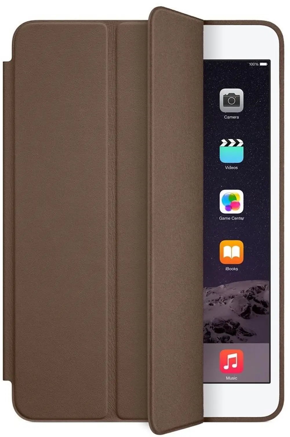 MGMN2ZMA Apple iPad mini 3 Smart Case - Olive Brown-1