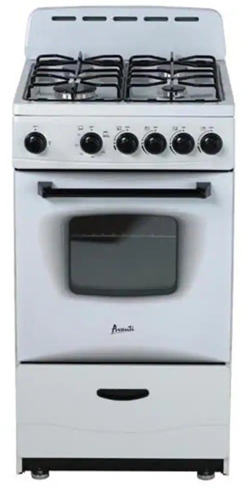 GR2011CW Avanti Gas Range - 2.1 cu. ft. White-1