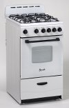GR2011CW Avanti Gas Range - 2.1 cu. ft. White-2