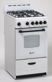 GR2011CW Avanti Gas Range - 2.1 cu. ft. White-2