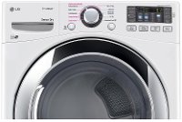 DLEX3370W LG Electric Dryer with TrueSteam Technology - 7.4 cu. ft. White-3