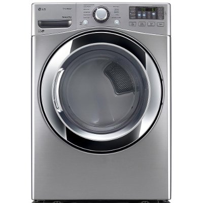 DLEX3370V LG Electric Dryer - 7.4 cu. ft. Graphite Steel