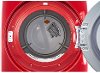 DLEX3370R LG 7.4 cu. ft. Electric Tru-Steam Dryer - Red-2