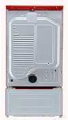 DLEX3370R LG 7.4 cu. ft. Electric Tru-Steam Dryer - Red-3