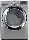 DLGX3371V LG Gas Dryer with Tru-steam - 7.4 cu. ft. Graphite Steel