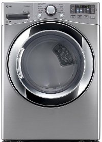 DLGX3371V LG Gas Dryer with Tru-steam - 7.4 cu. ft. Graphite Steel