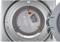 DLGX3371V LG Gas Dryer with Tru-steam - 7.4 cu. ft. Graphite Steel-2