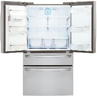 LMXC23746S LG Counter Depth 4 Door French Door Refrigerator - 22.7 cu. ft., 36 Inch Stainless Steel-2