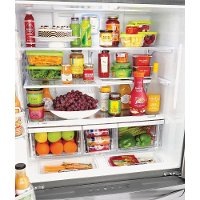 LMXC23746S LG Counter Depth 4 Door French Door Refrigerator - 22.7 cu. ft., 36 Inch Stainless Steel-3