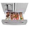 LMXC23746S LG Counter Depth 4 Door French Door Refrigerator - 22.7 cu. ft., 36 Inch Stainless Steel-5