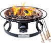 FP29LG Del Rio Gas Fire Pit with Cover - Fire Pit
