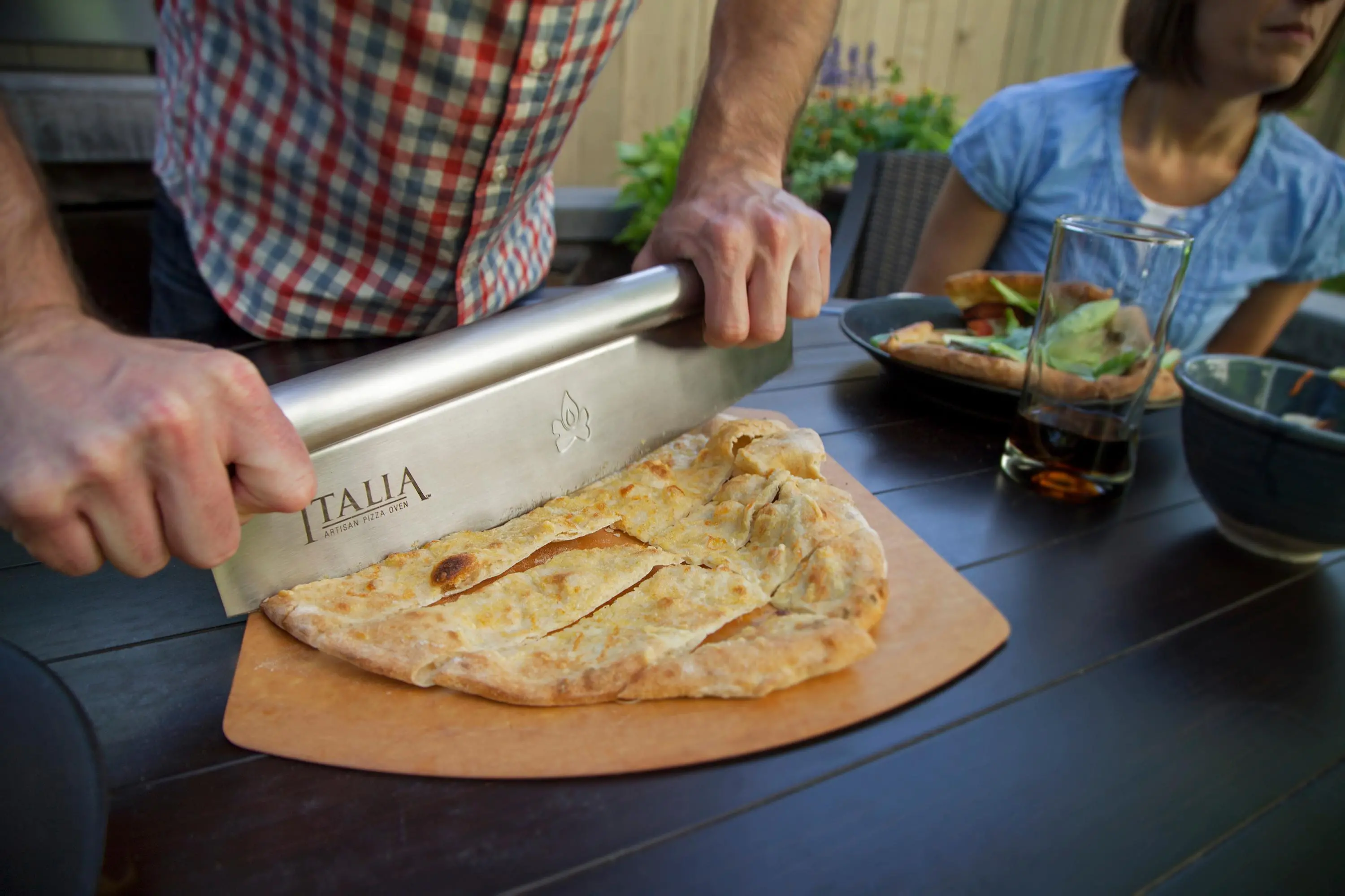 PZC14 Rocking Pizza Cutter - Artisan Pizza-2