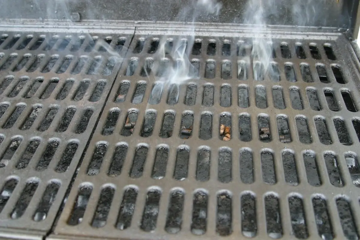 BB90L BBQ Grill Box Hinged Lid-5