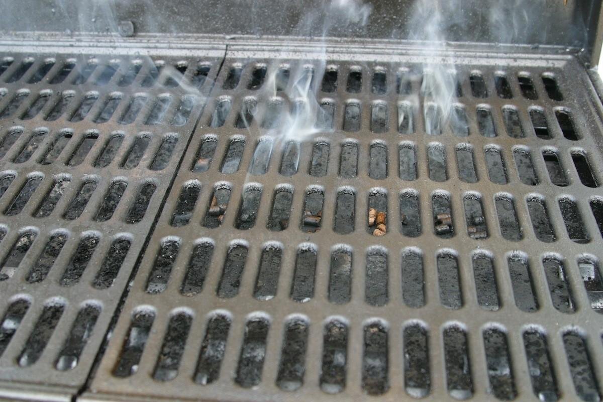 BB90LS Stainless Steel BBQ Grill Box for Three-Burner Stove-3