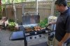 BB90LS Stainless Steel BBQ Grill Box for Three-Burner Stove-6