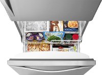 WRB322DMBM Whirlpool 33 Inch Bottom Freezer Refrigerator - 22 cu. ft., Stainless Steel-5