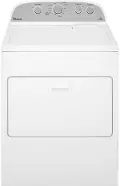 WGD49STBW Whirlpool Gas Dryer with Steam Refresh - 7.0 Cu. Ft. White