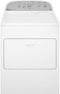 WGD49STBW Whirlpool Gas Dryer with Steam Refresh - 7.0 Cu. Ft. White