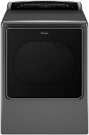 WED8500DC Whirlpool 8.8 cu. ft. Electric Steam Dryer - Chrome Shadow