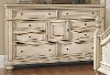 Heritage Antique White Dresser-3